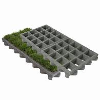 Lux Waterpass Eco Grates Vertand Kunststof Eco Grates Grijs 40x80x6 [901038]