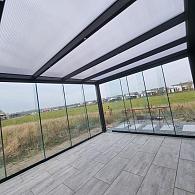 TG Veranda Breedte Toevoeging per m1 Incl Glas Maatwerk