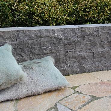 Lux Muurelementen Gekapt Asian Bluestone Blauw 50x12x12 [300211]