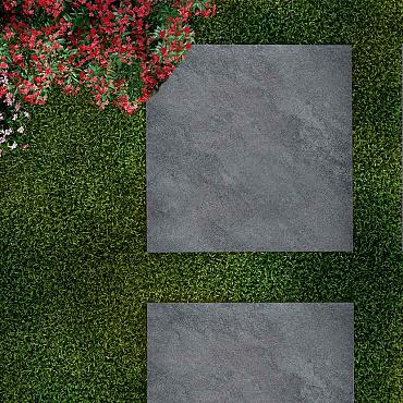 Lux Ceramica Terrazza 2cm Limestone Anthracite 60x60x2 [201040]