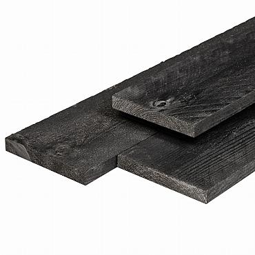 Lux Douglas Plank Fijnbezaagd Zwart 2,2x20x400 [750174]