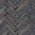 Lux Retrostones Plus Paars/bruin 5x20x6,4 [101153]